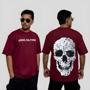 SKULL EDITION DROP SHOULDER T-SHIRT