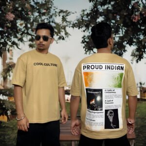 PROUD INDIAN EDITION DROP SHOULDER TSHIRT