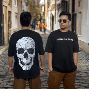 SKULL EDITION DROP SHOULDER T-SHIRT