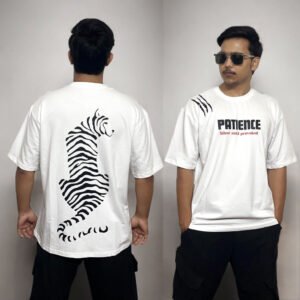 PATIENCE EDITION DROP SHOULDER T-SHIRT